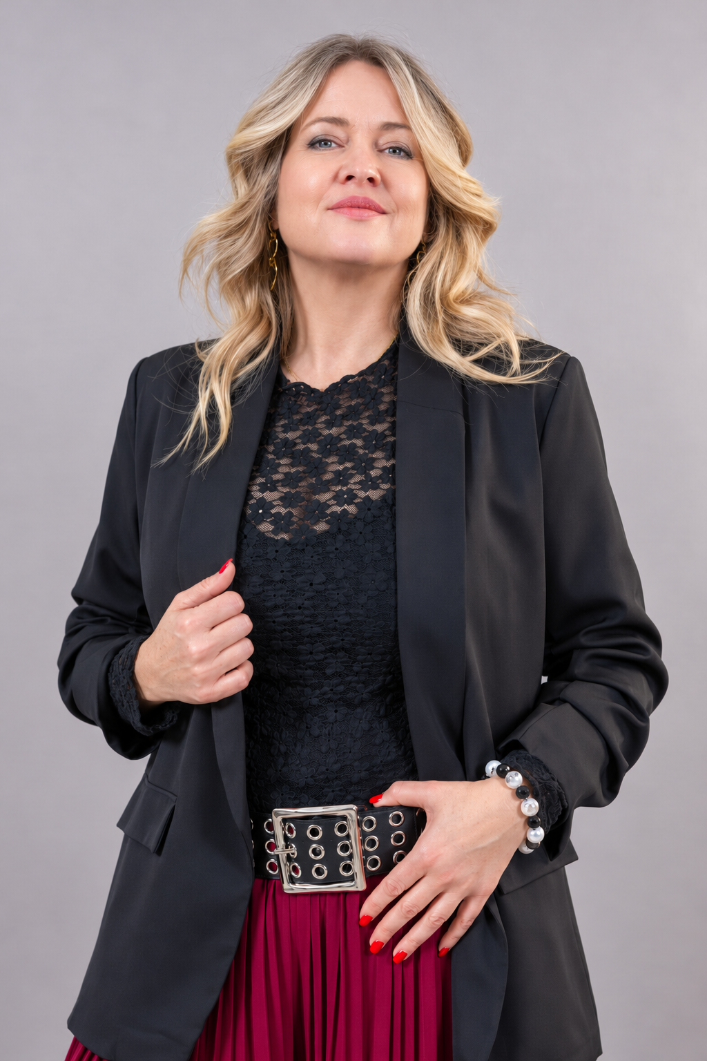Eleganter Blazer, schwarz
