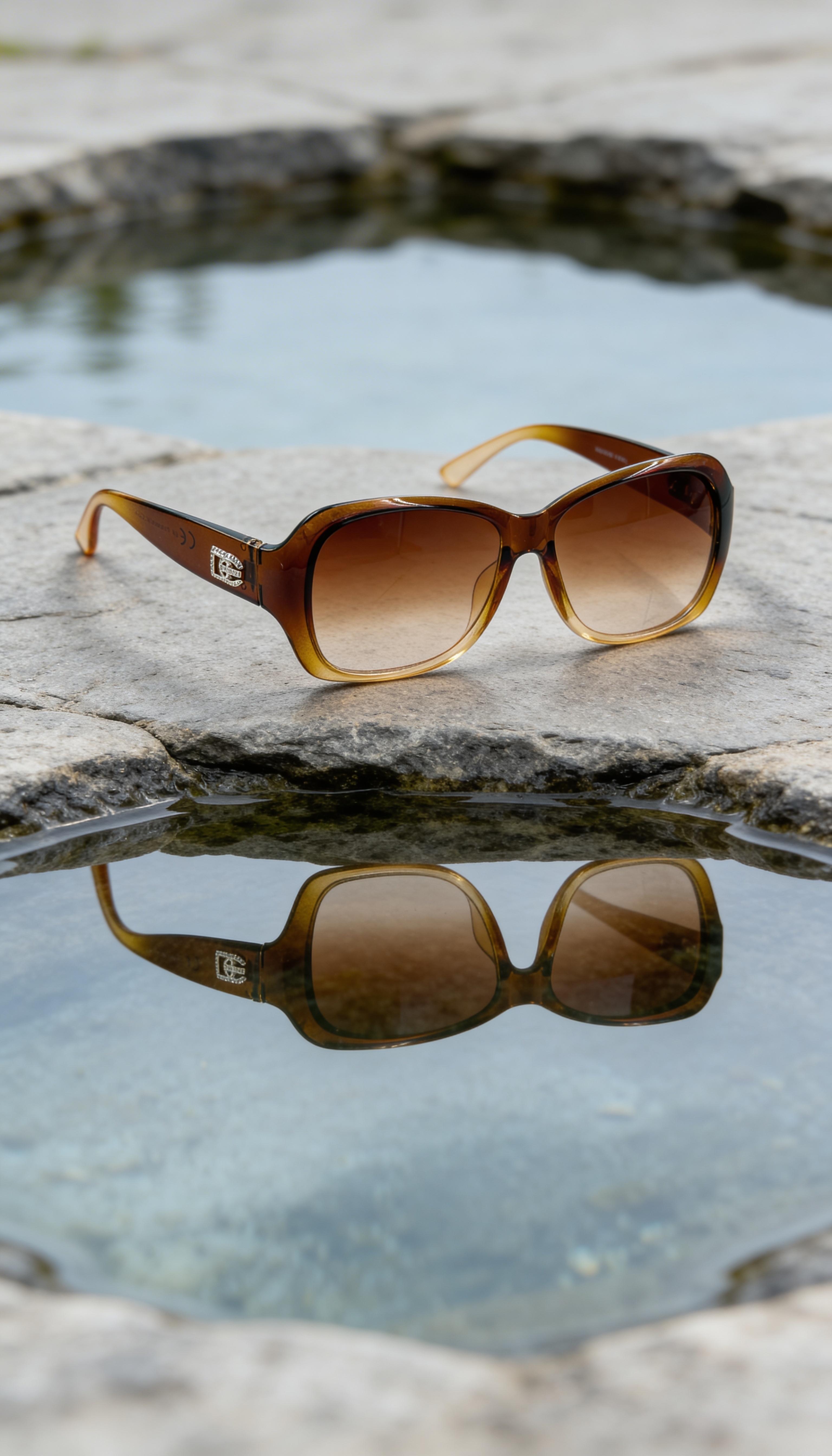 Sonnenbrille in Retro-Look, verschiedene Farben