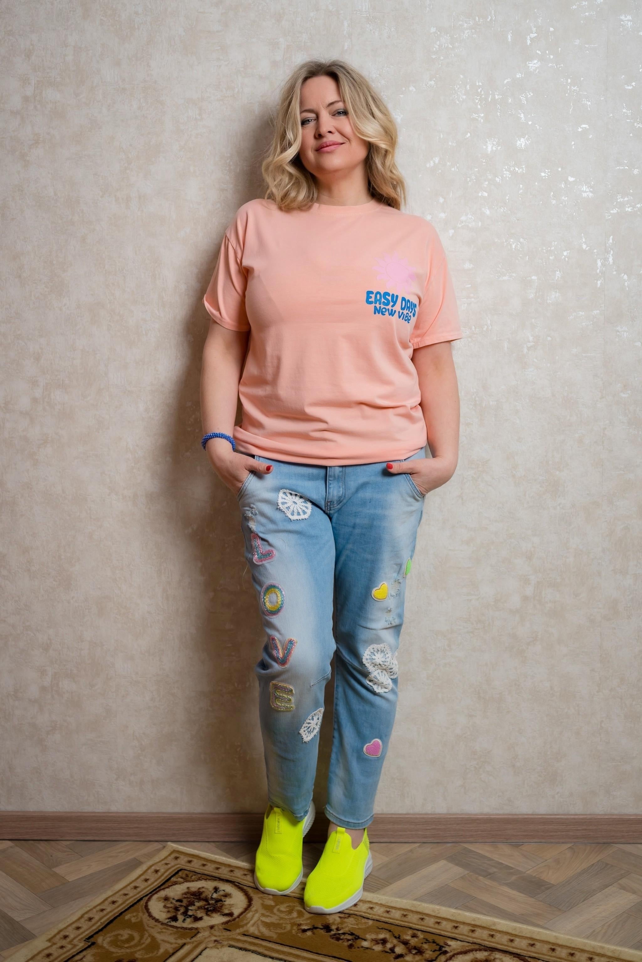 T-Shirt Ancona in Orange