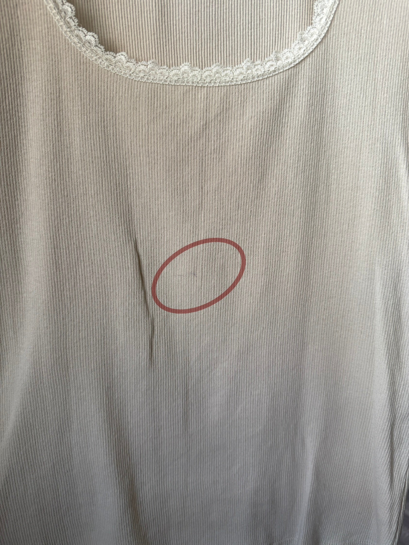 Kurzarm-Shirt mit Spitzen-Details, beige 2.Wahl - Nr. 1