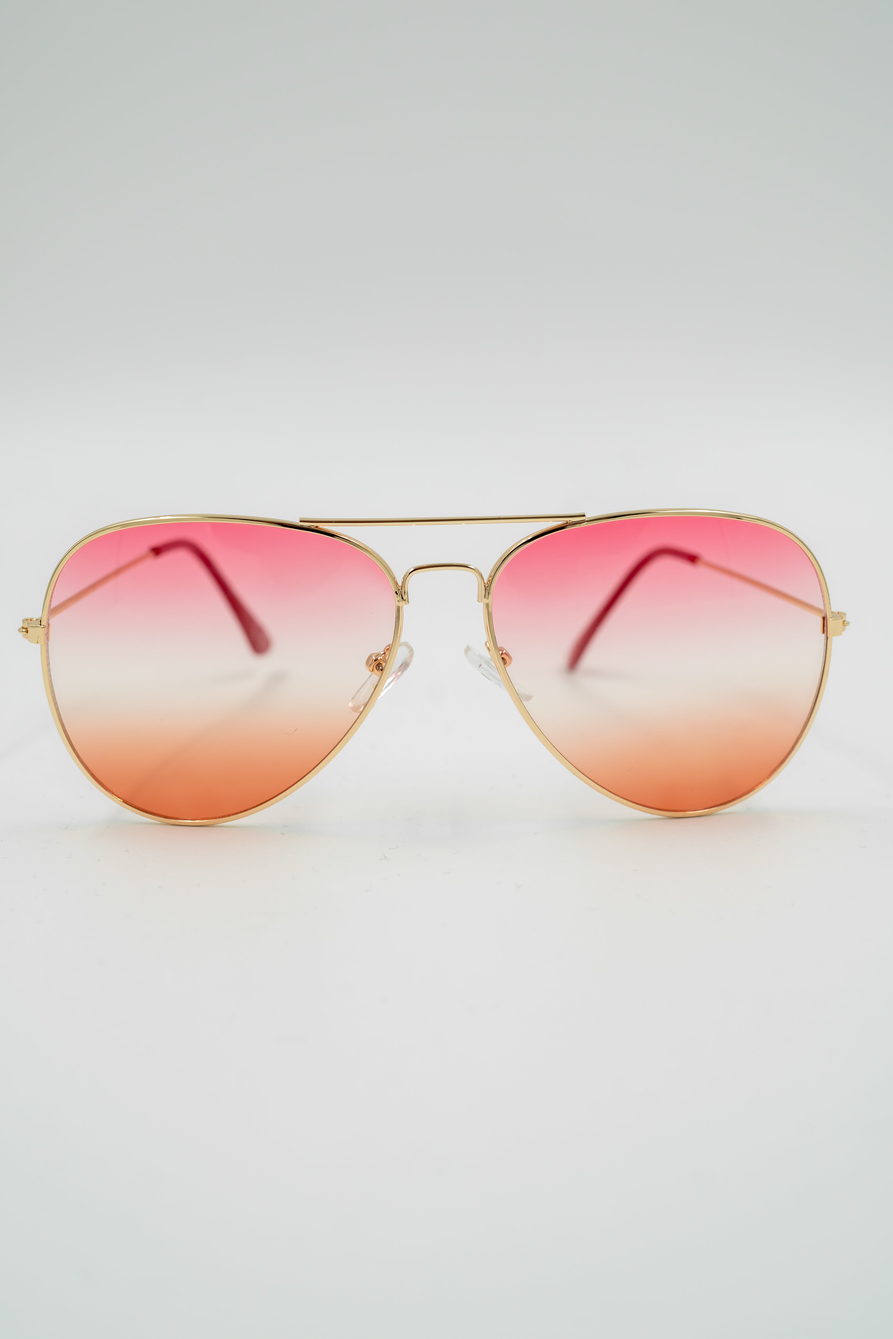 Pilotenbrille Goldie, gold-pink-orange