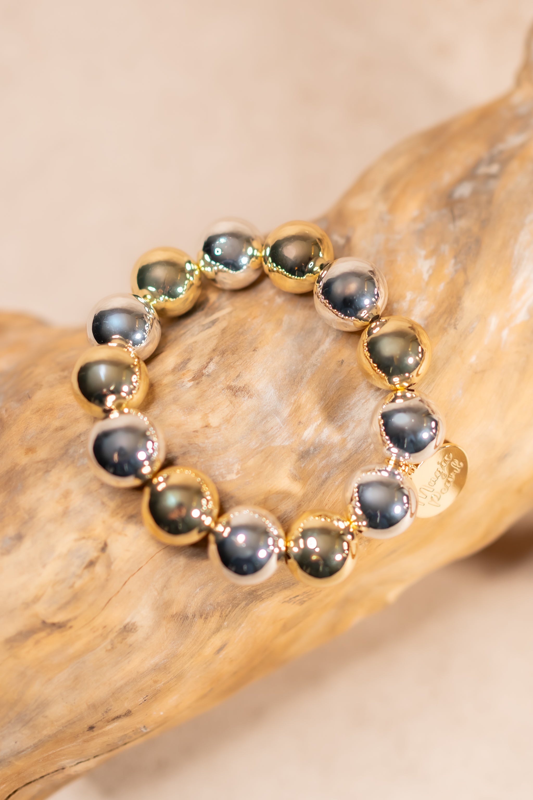 Perlenarmband Elegant Shine