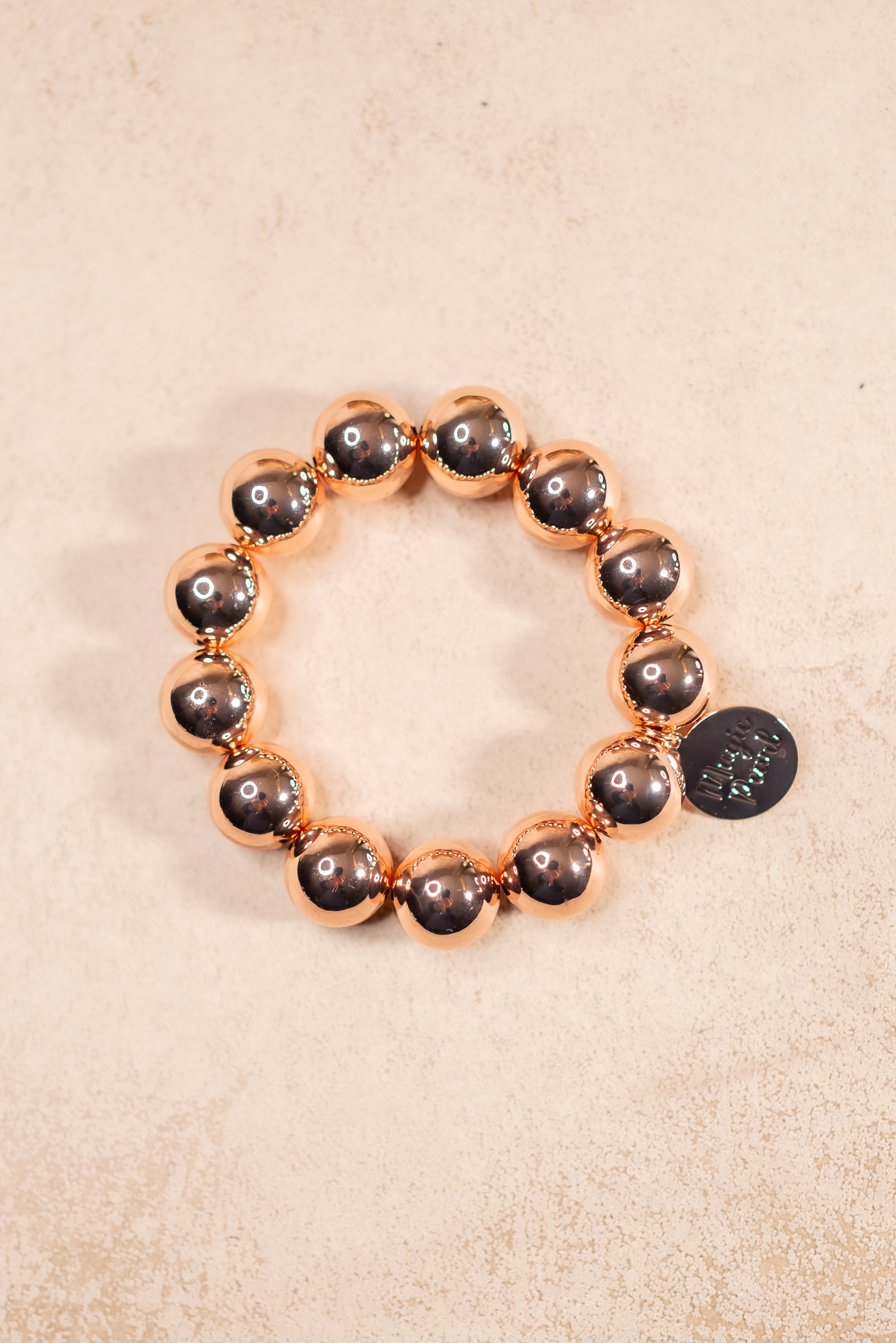 Perlenarmband Made with Love