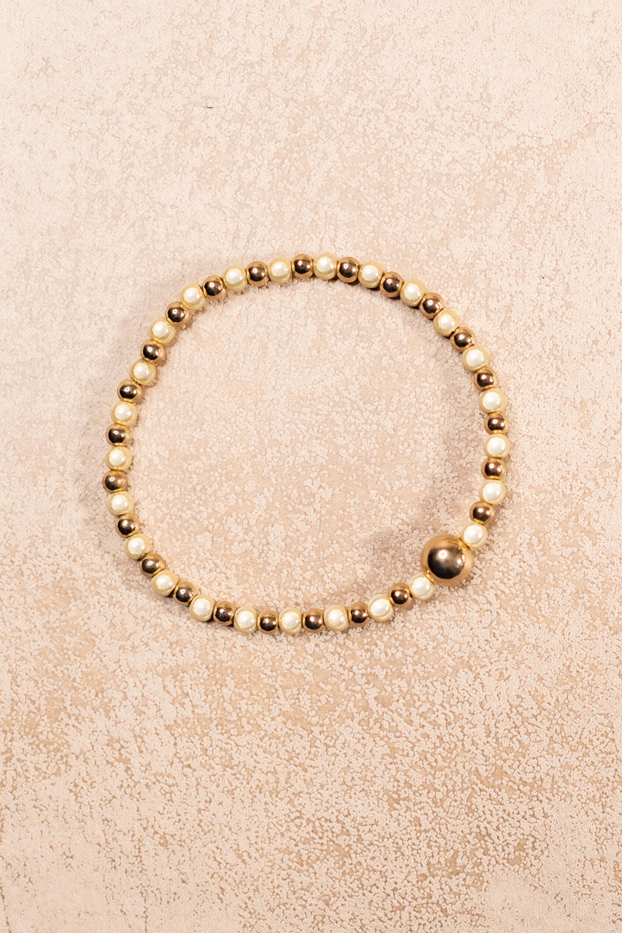 Perlenarmband Golden Grace