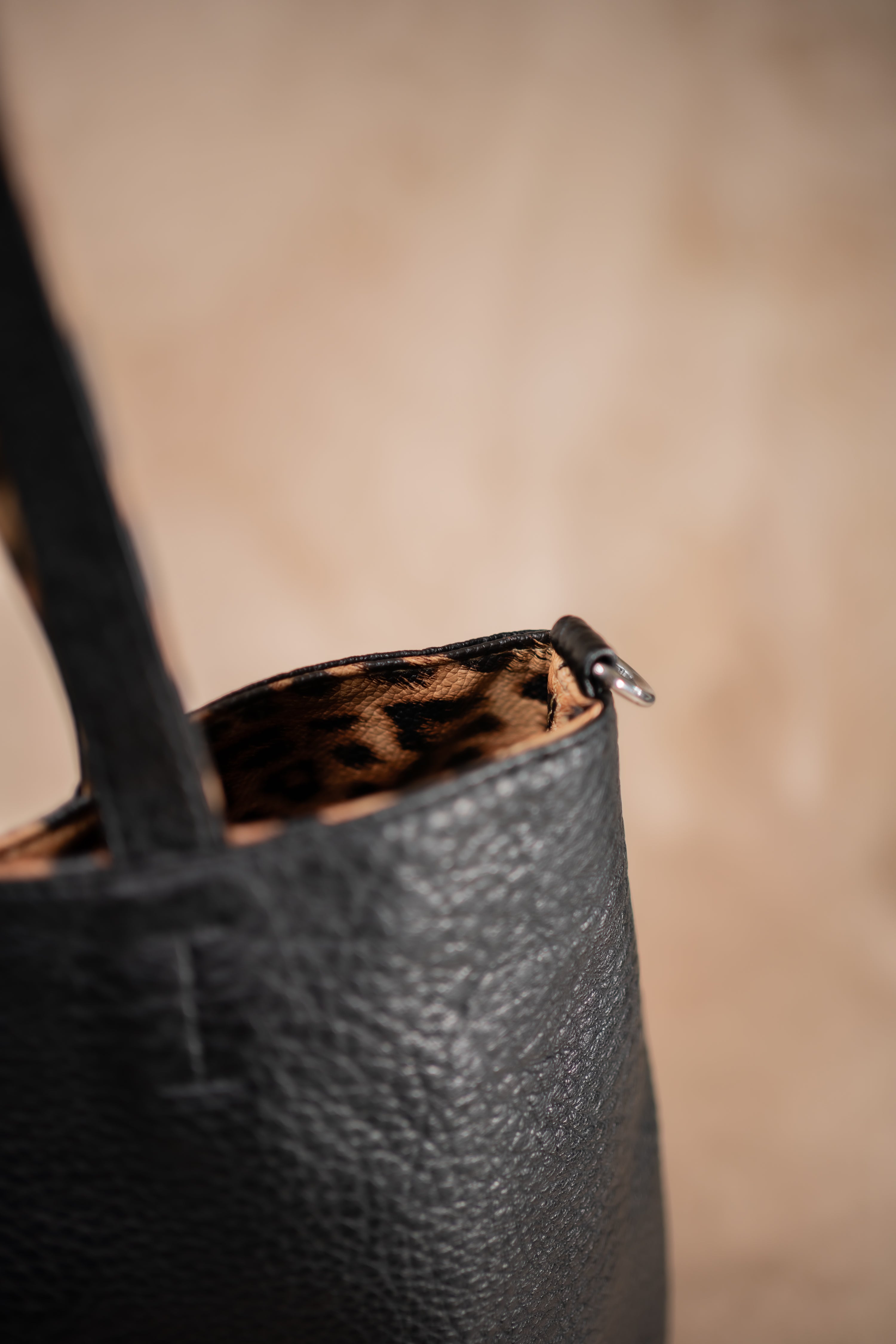 Shopper Wendetasche, Leo-Black