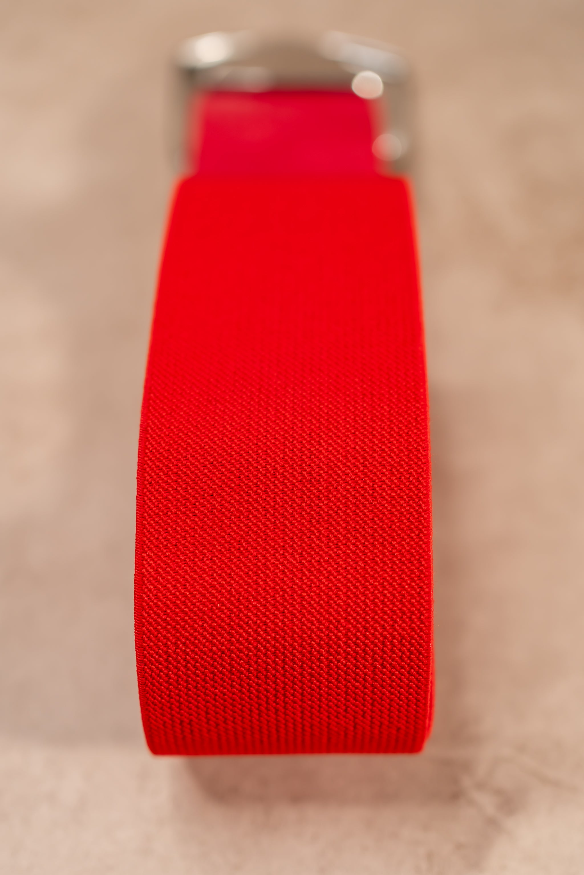 Stretchgürtel Classic Chic in Rot