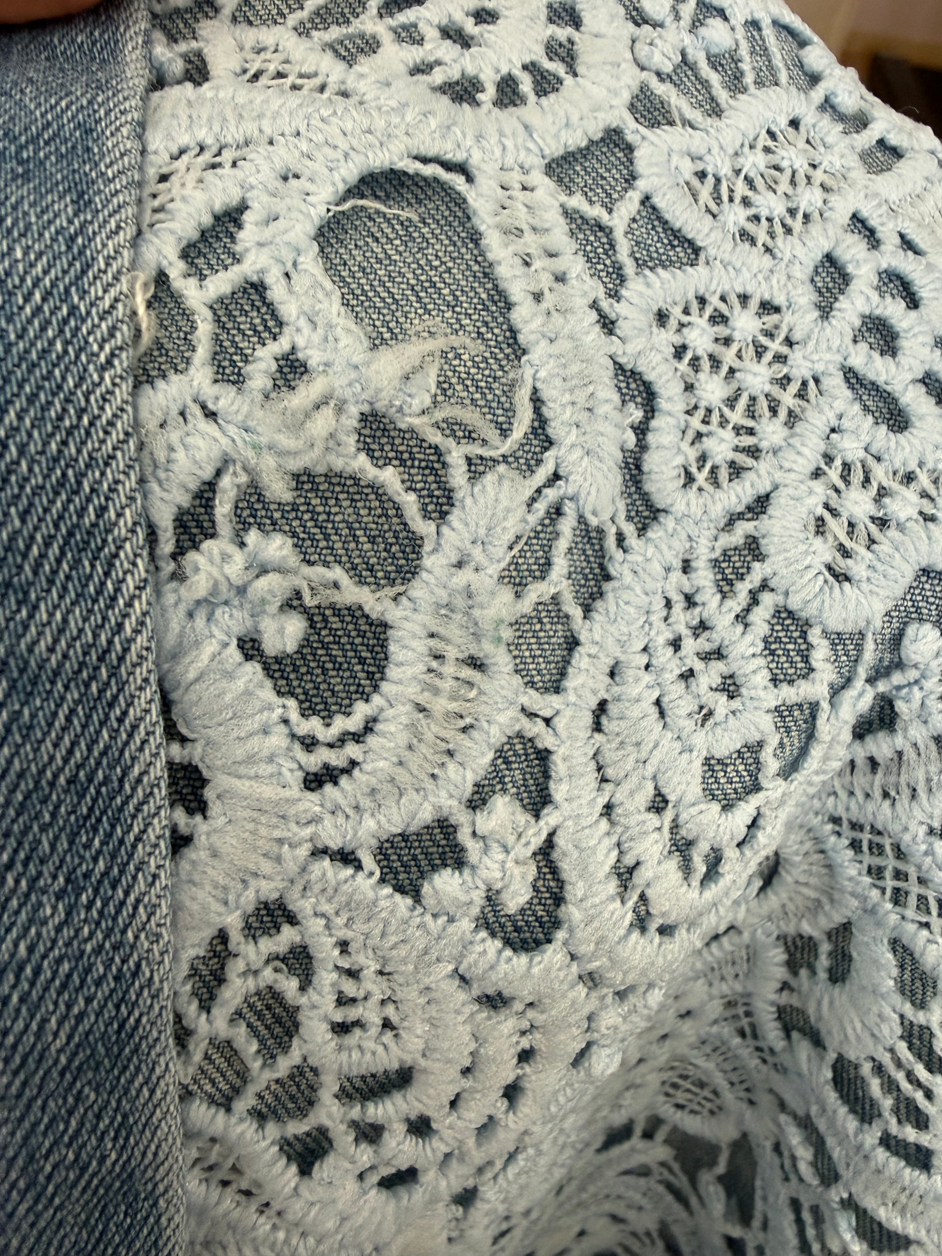 2. Wahl Wide Leg Jeans mit Spitzen Front