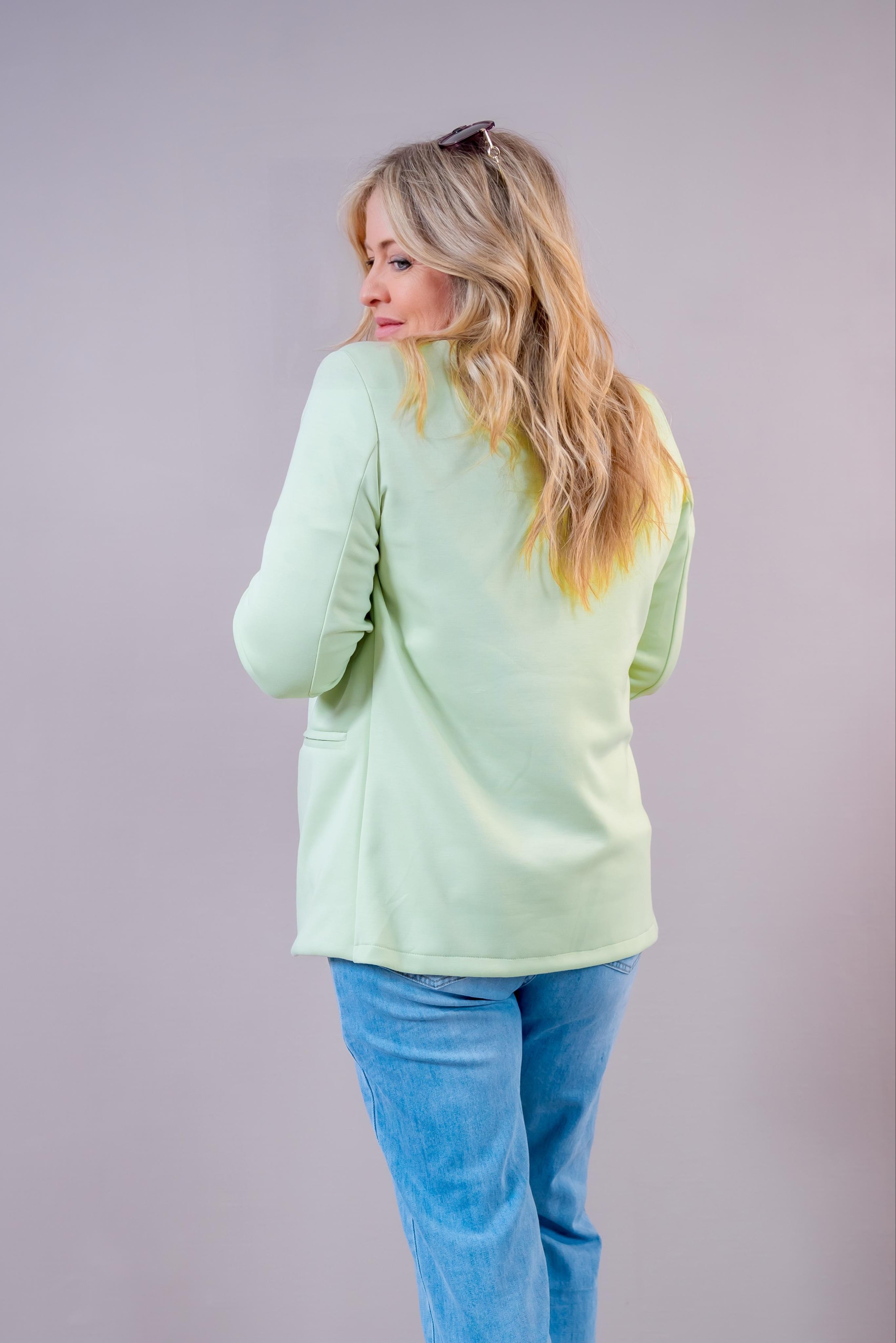 Stylischer Jogg-Blazer, mintgrün