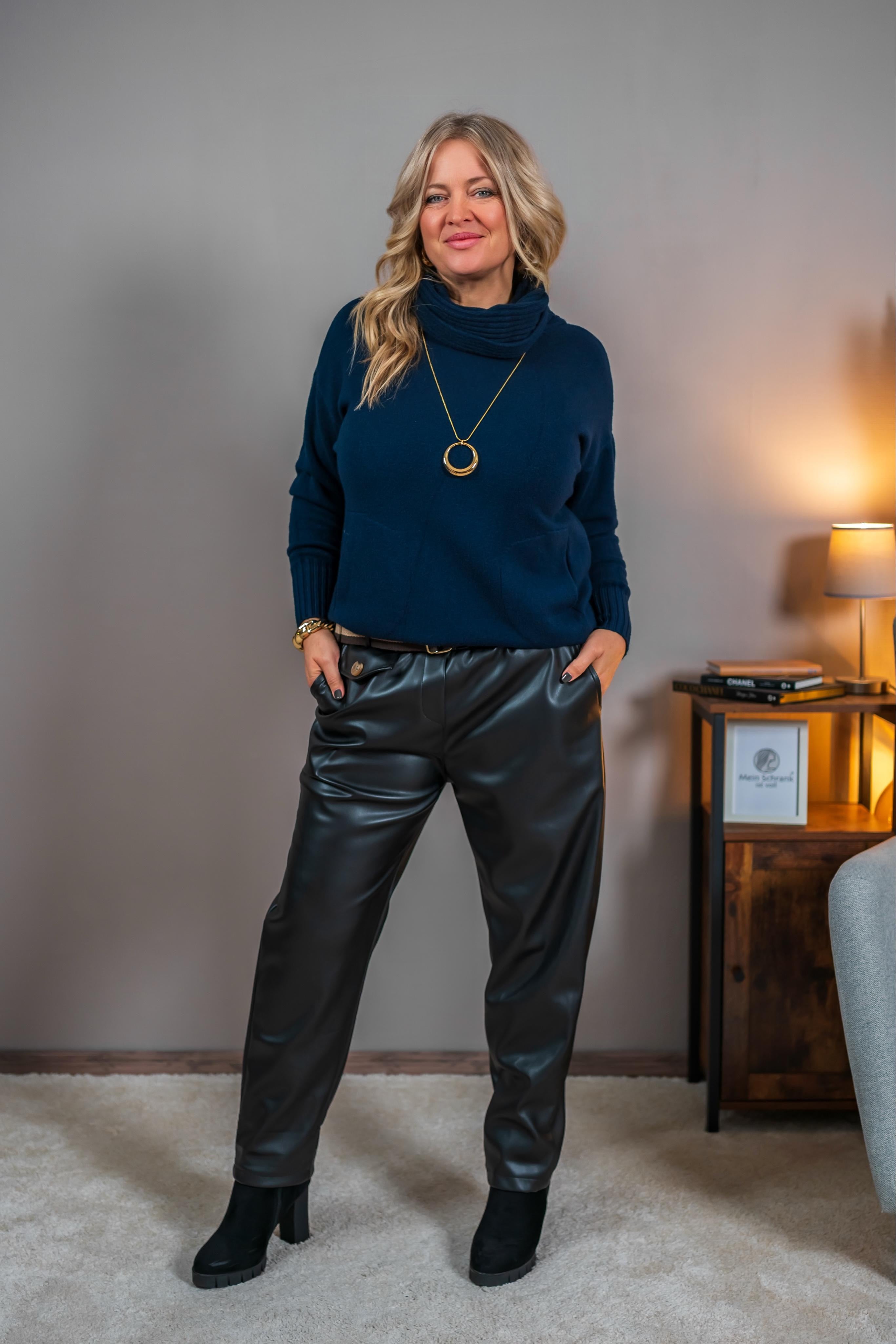 Strickpullover Tabarca, dunkelblau