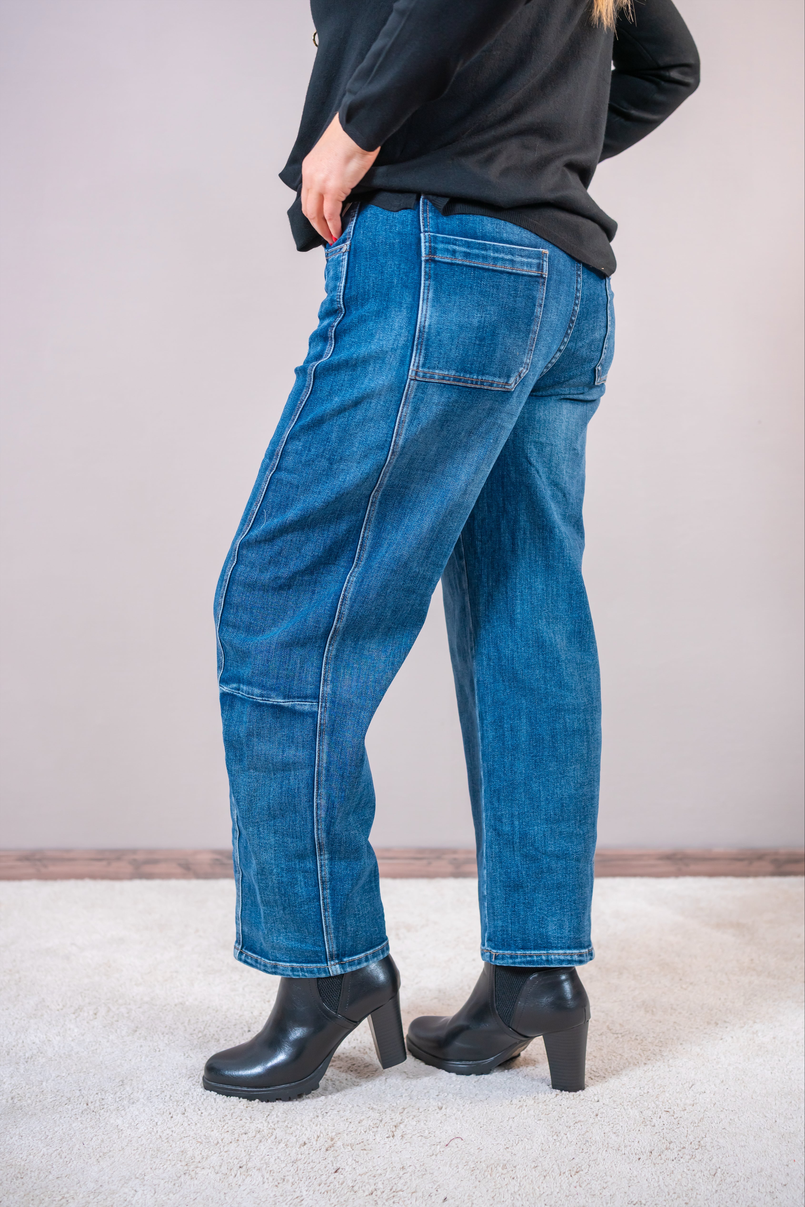 Barrel Jeans "Modern Blue", blue