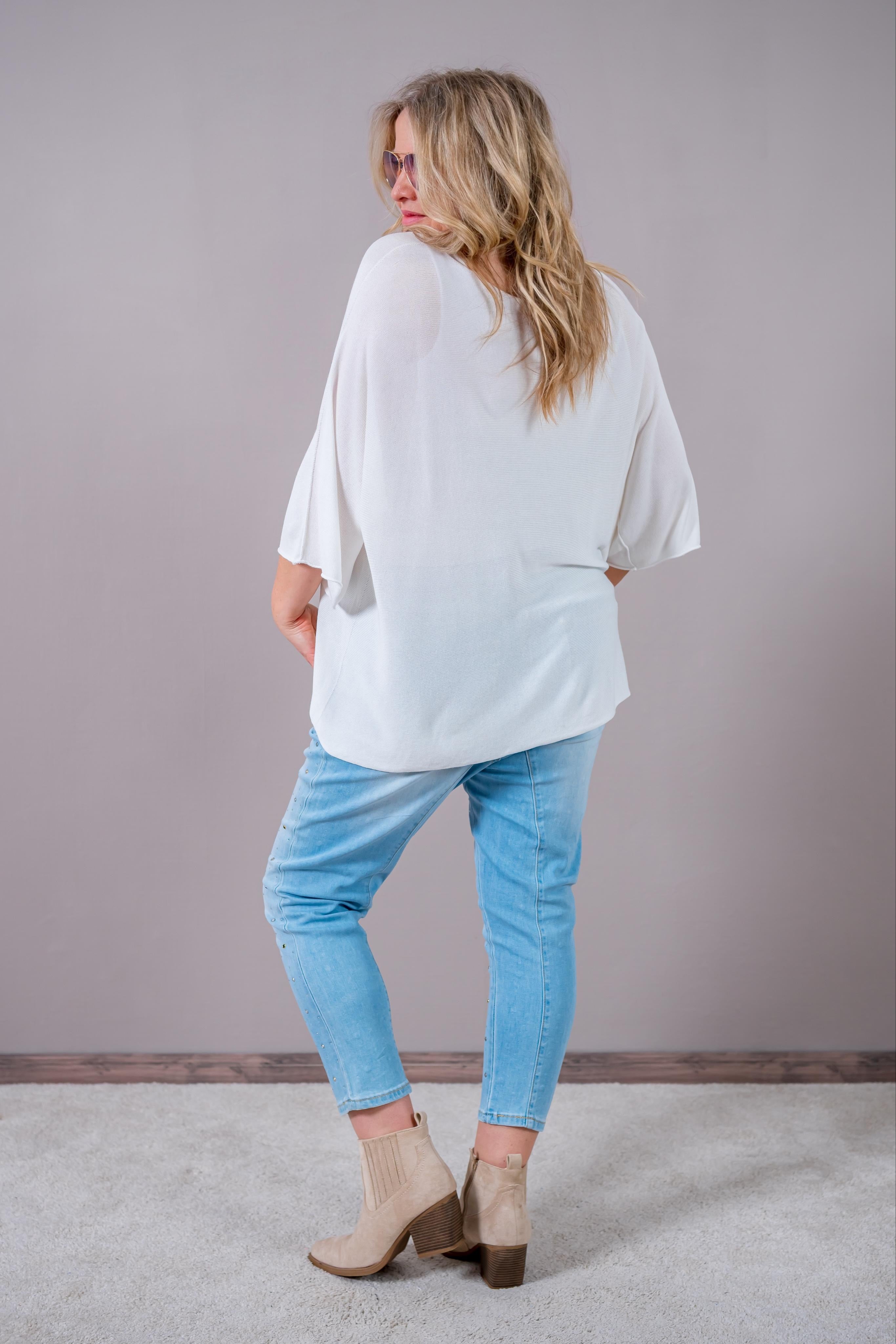 Oversize Shirt "Los Angeles", off-white