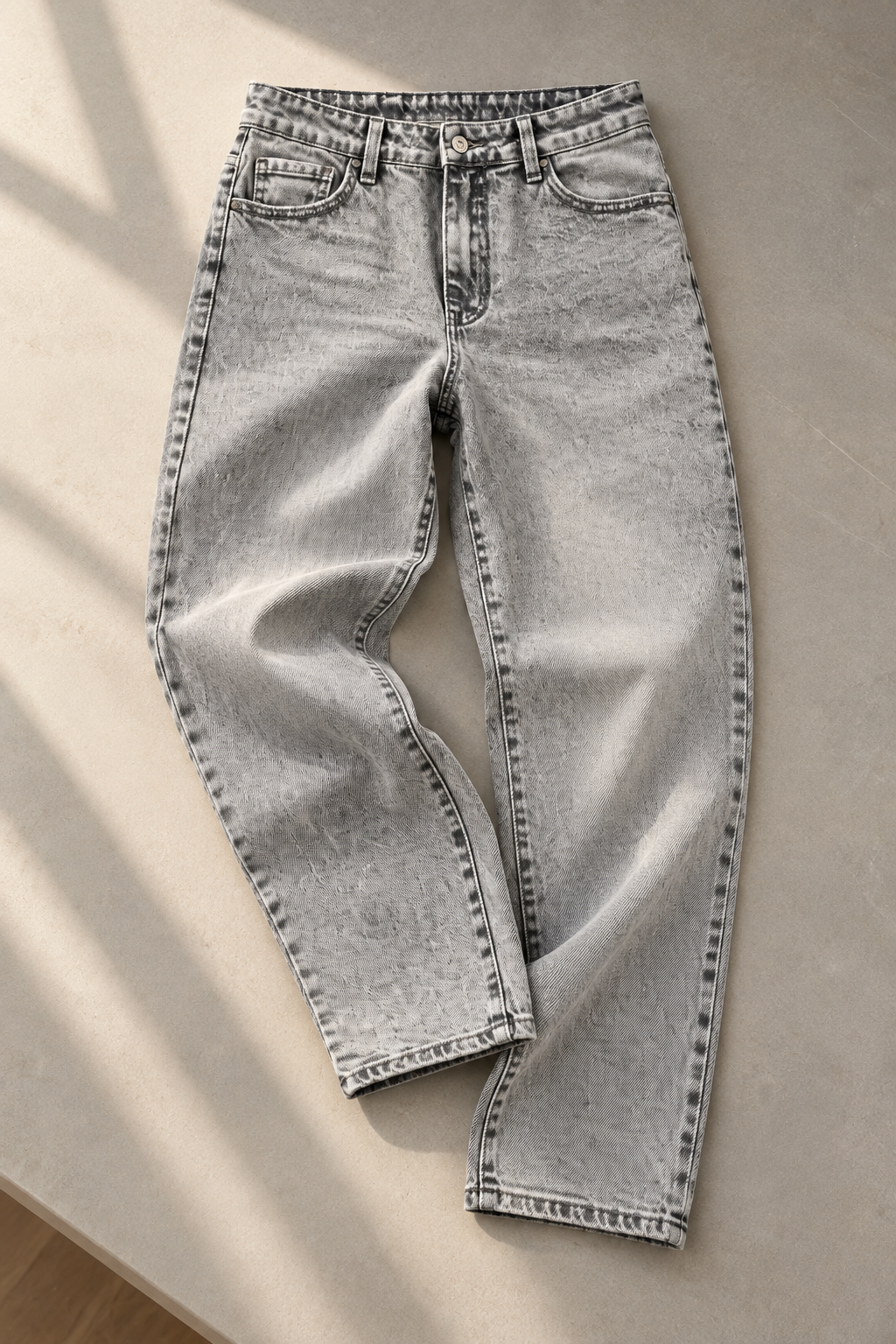 Jeans Straight Leg - Vintage grey