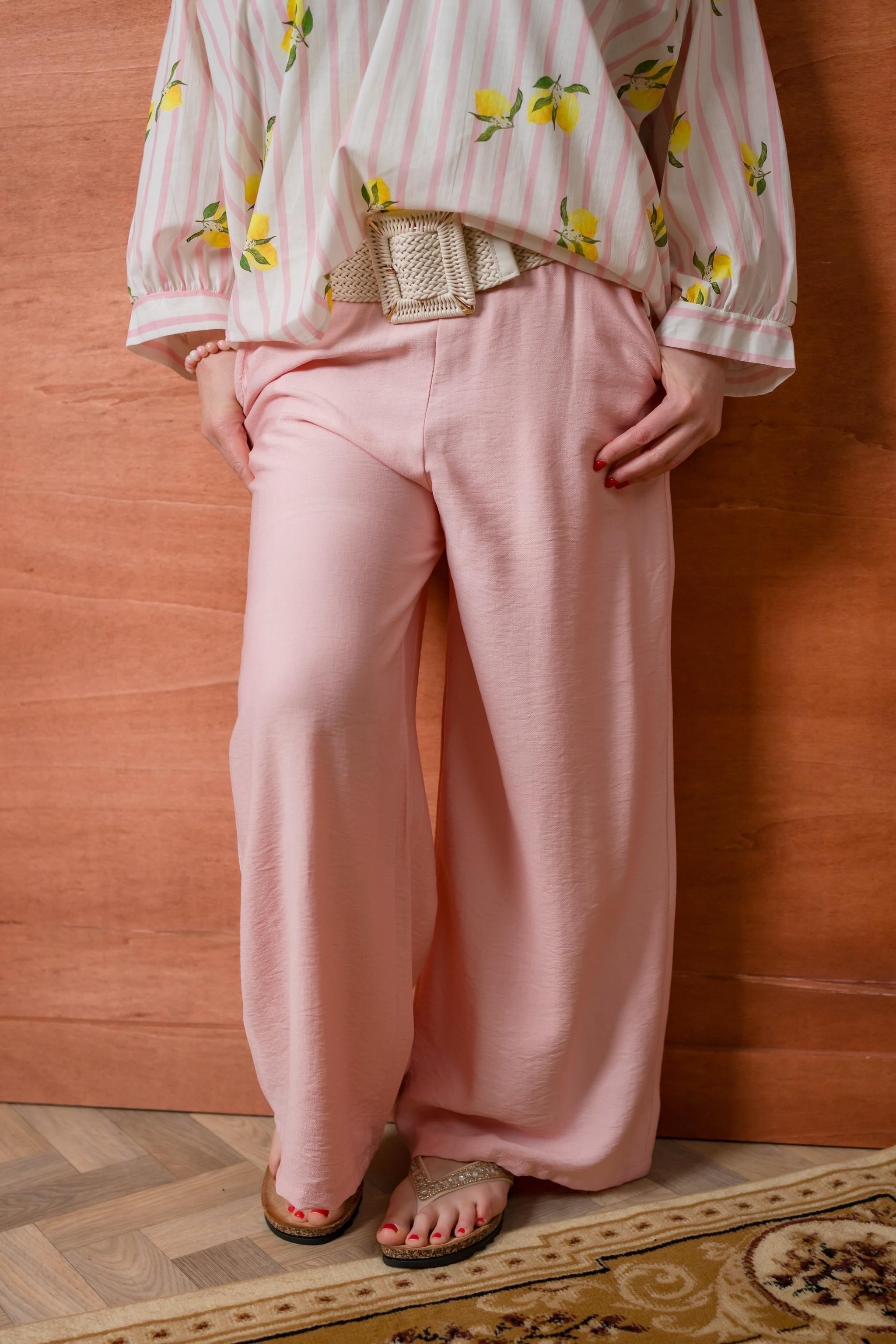 Stoffhose Savannah in Rosa