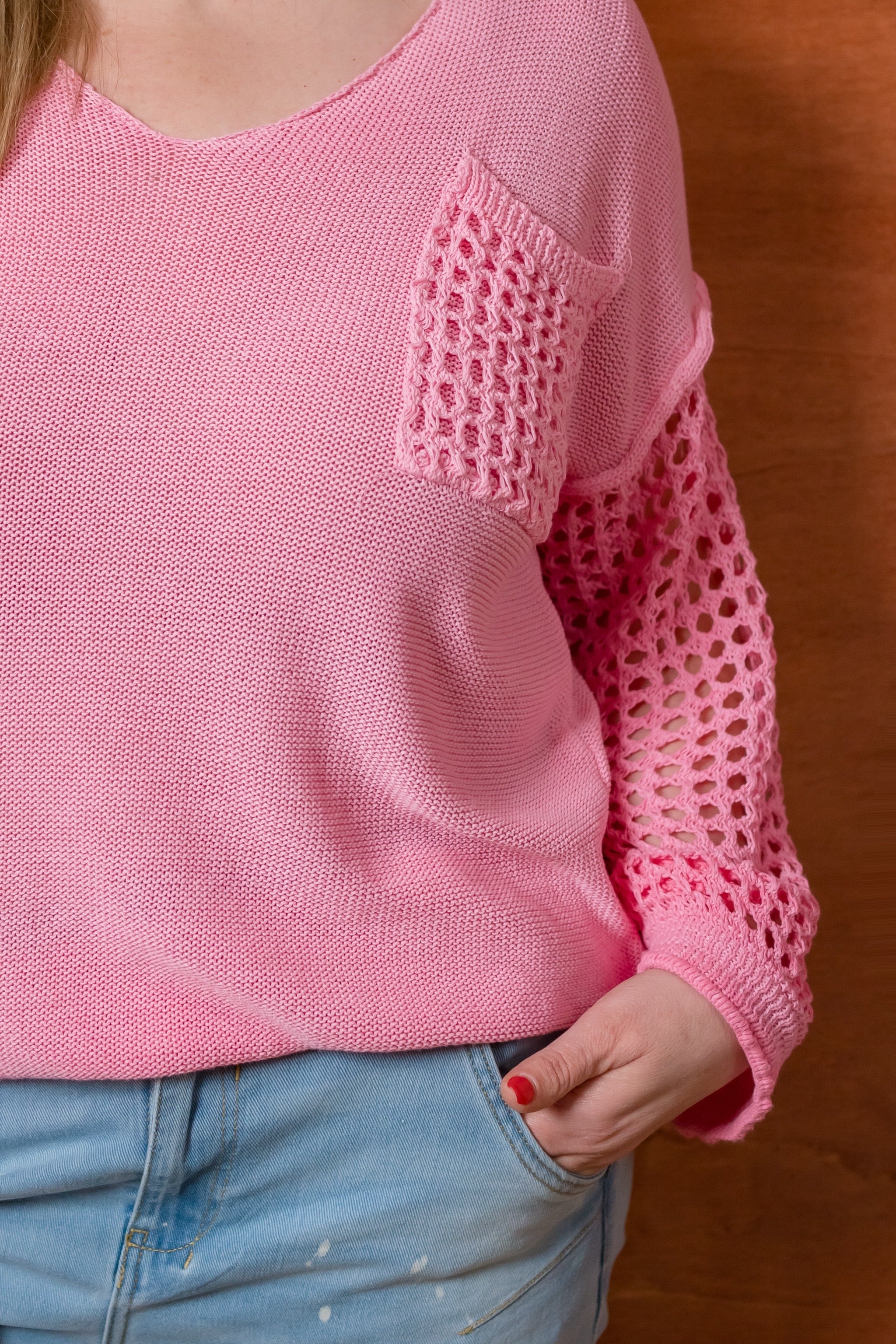 Strickpullover Marcia in Rosa