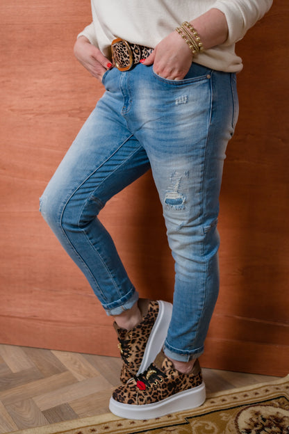 Jeanshose Boston