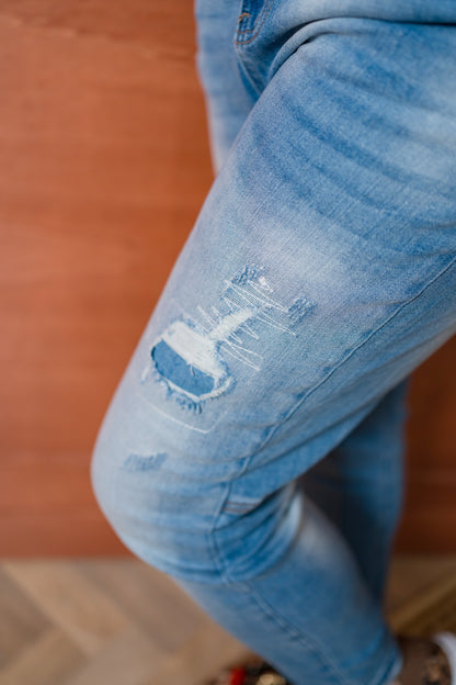 Jeanshose Boston
