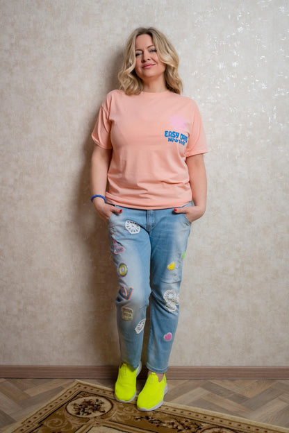 T-Shirt Ancona in Orange