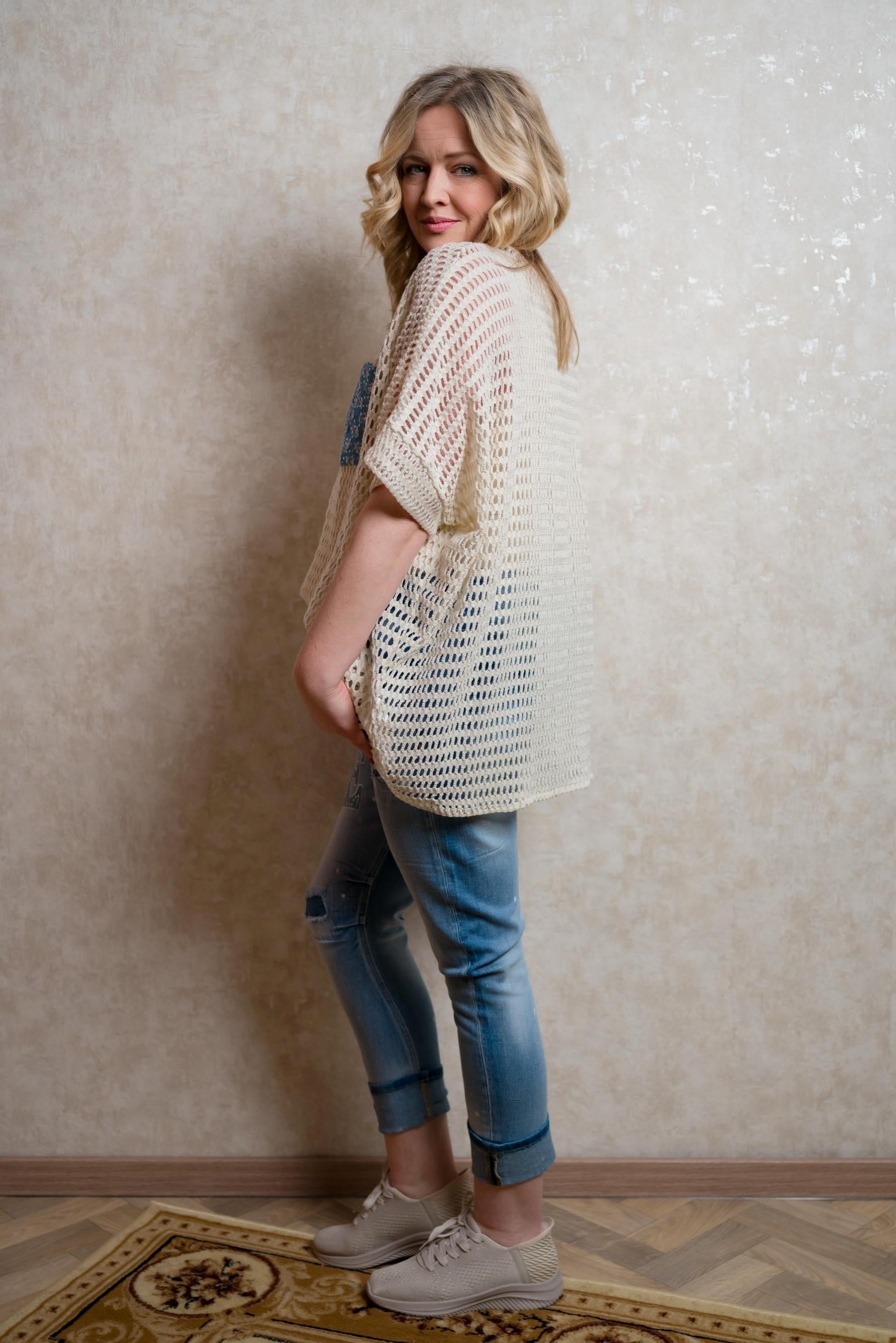 Netz-Shirt Segovia