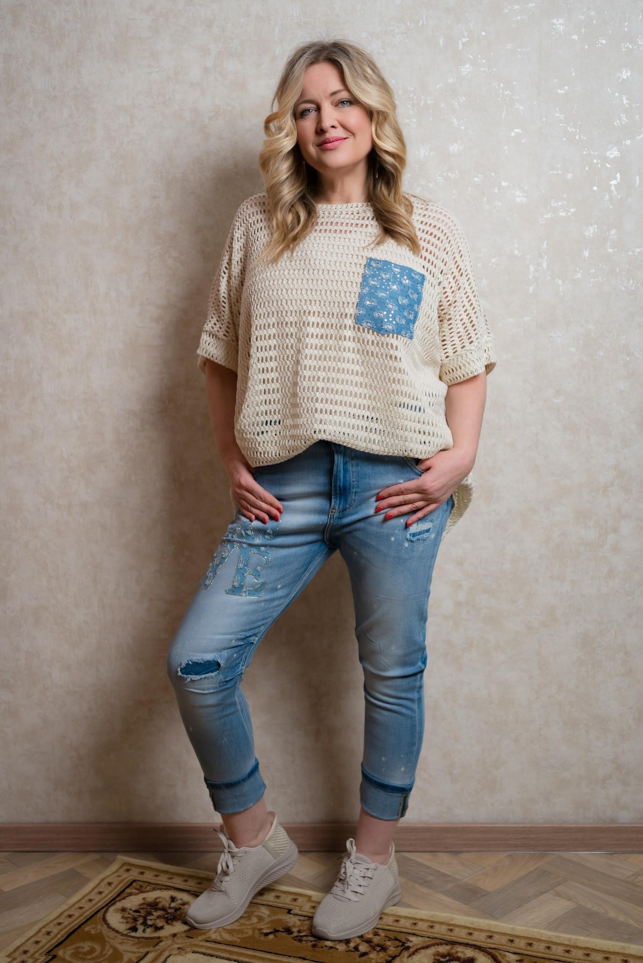 Netz-Shirt Segovia