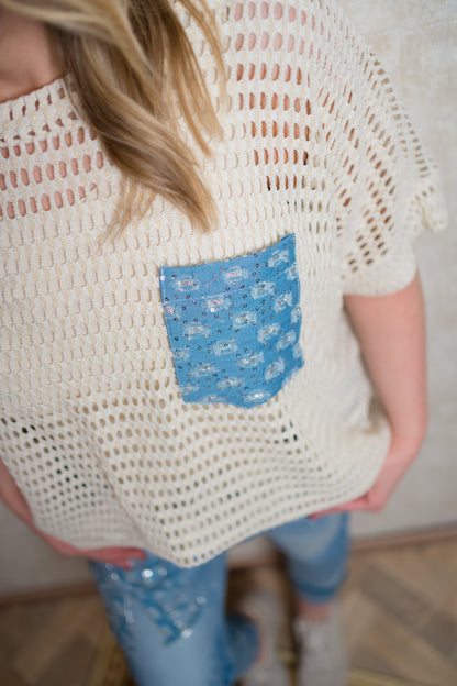 Netz-Shirt Segovia