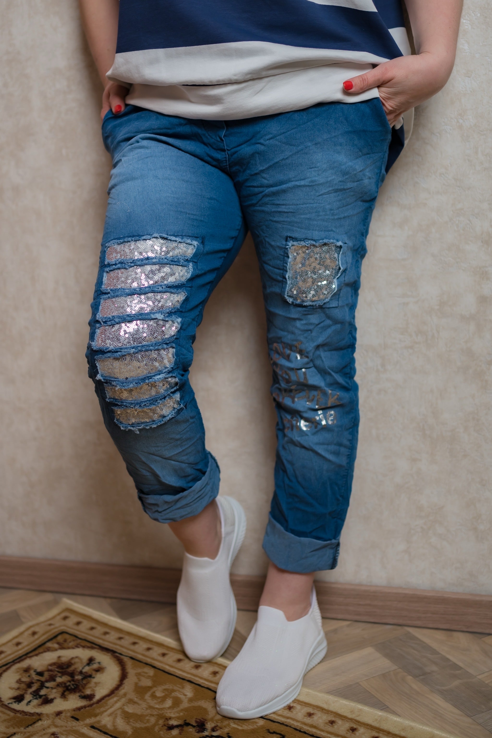 Stretchhose Love & Sparkle