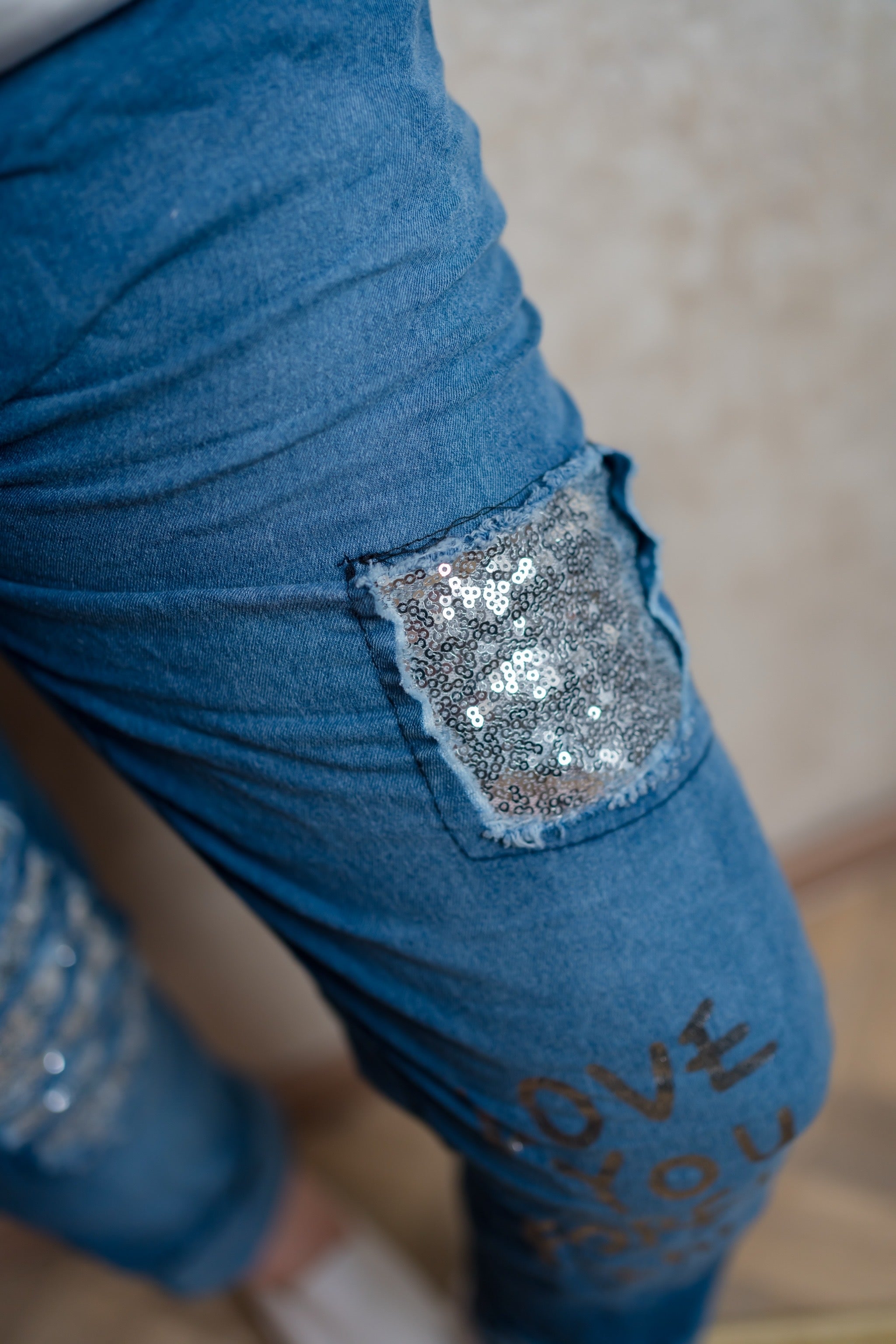 Stretchhose Love & Sparkle
