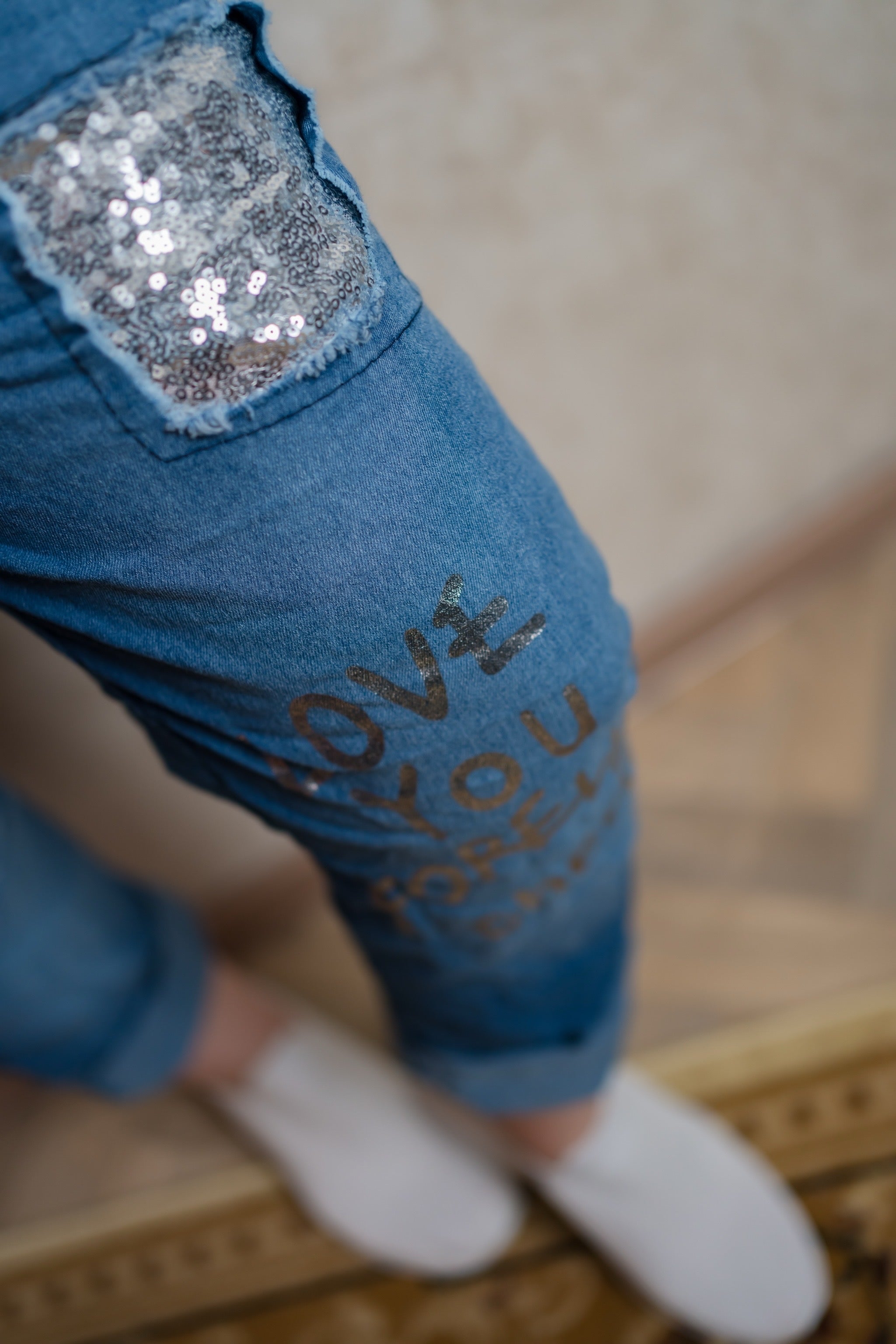 Stretchhose Love & Sparkle
