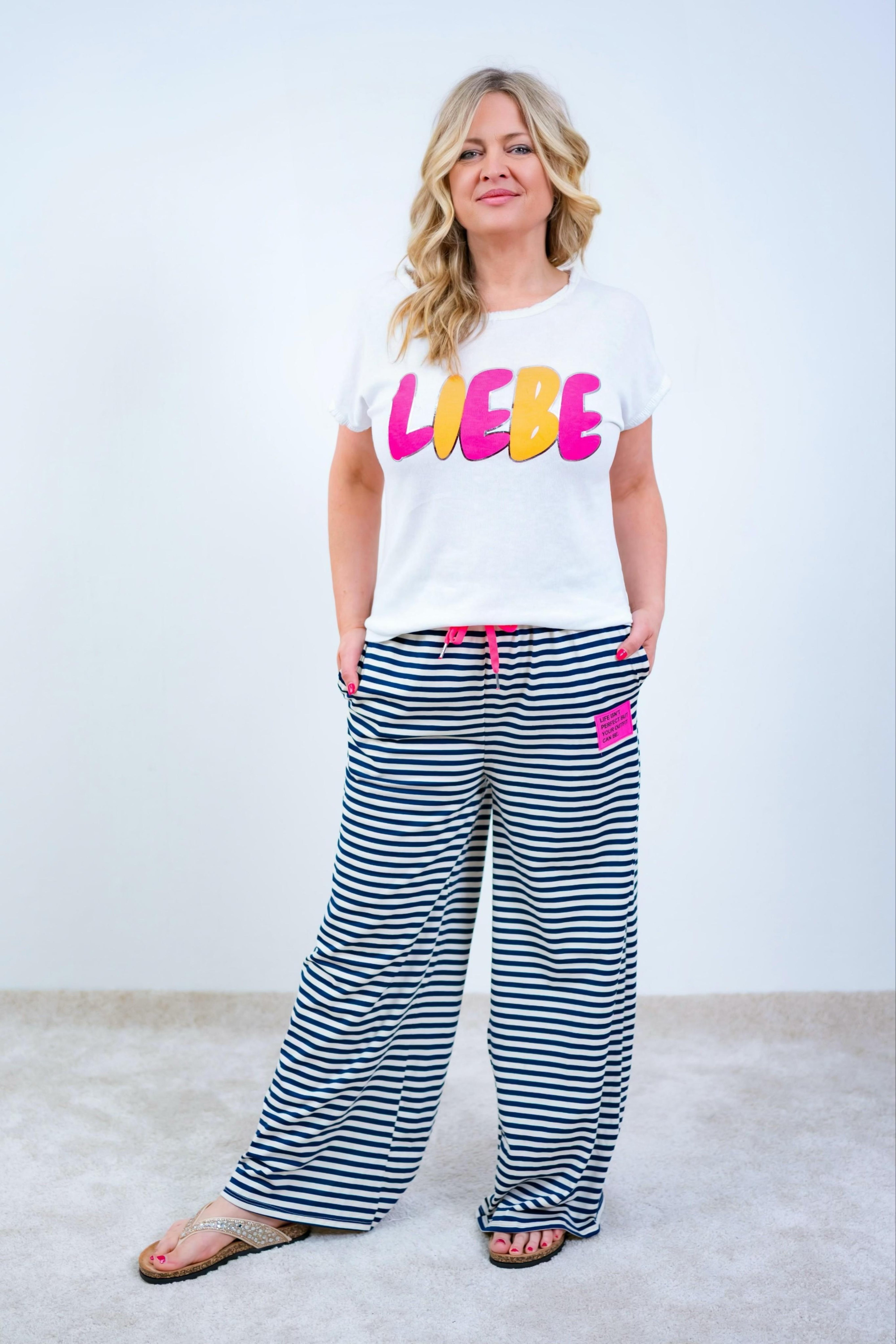 T-Shirt, weiß