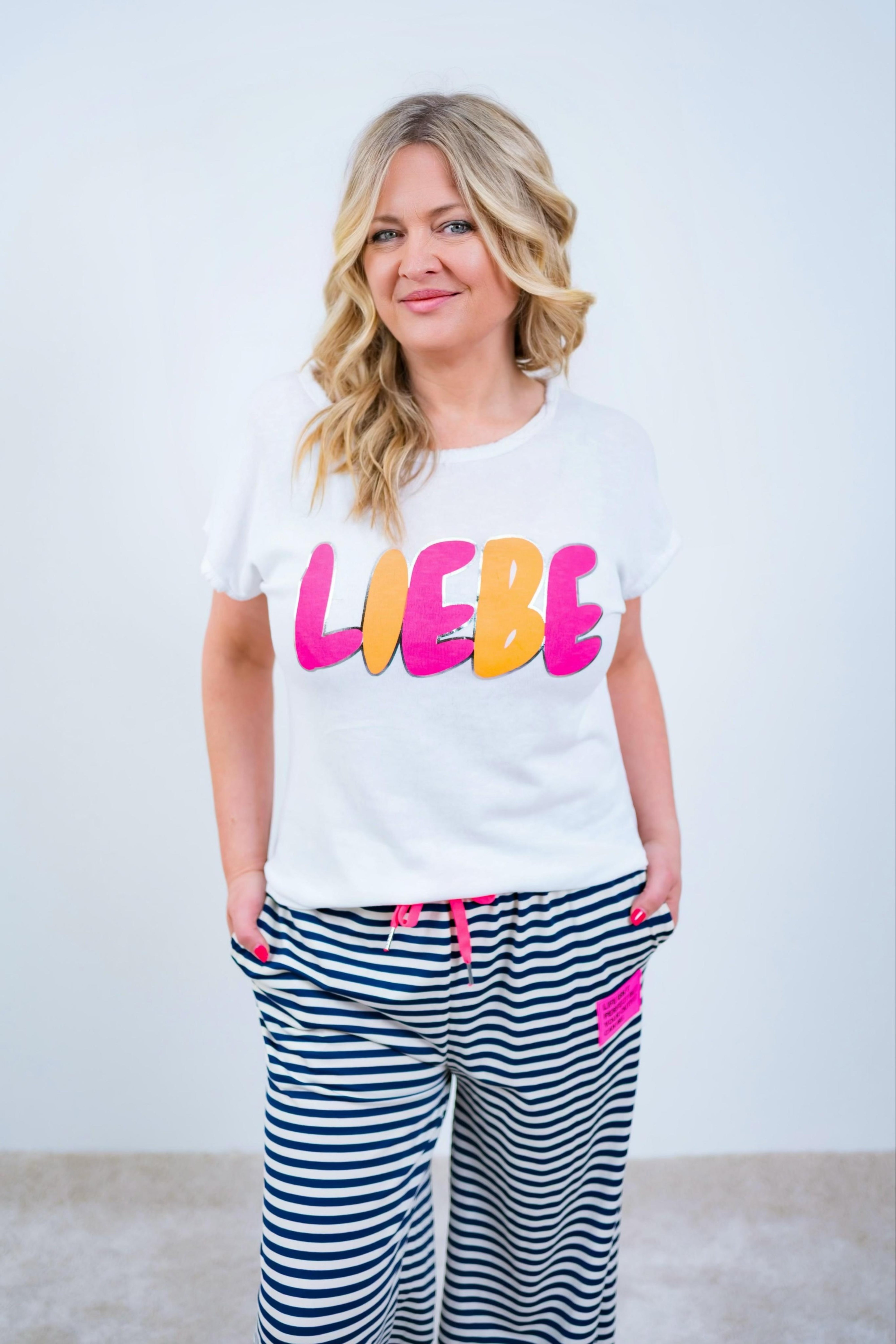 T-Shirt, weiß