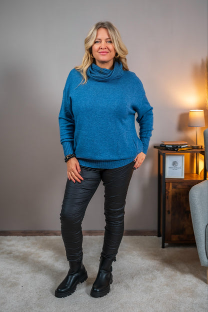 Strickpullover Tabarca, rauchblau