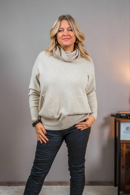 Strickpullover Tabarca, beige