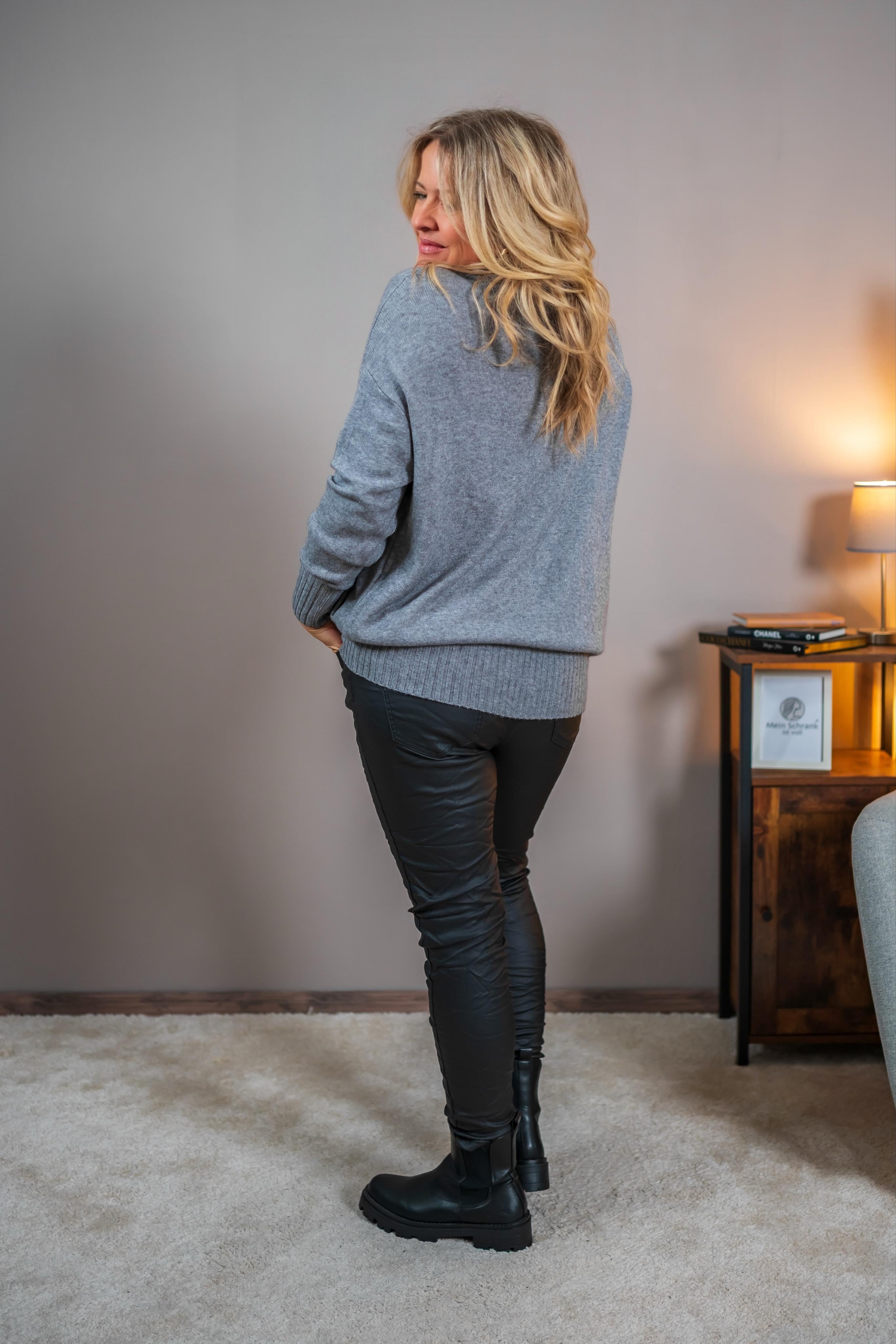 Strickpullover Tabarca, grau