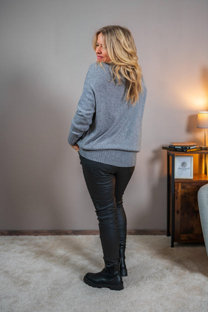Strickpullover Tabarca, grau