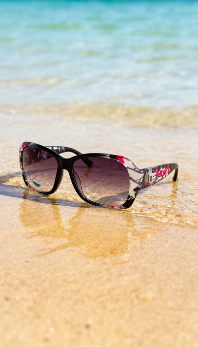 Sonnenbrille in Retro-Look, verschiedene Farben