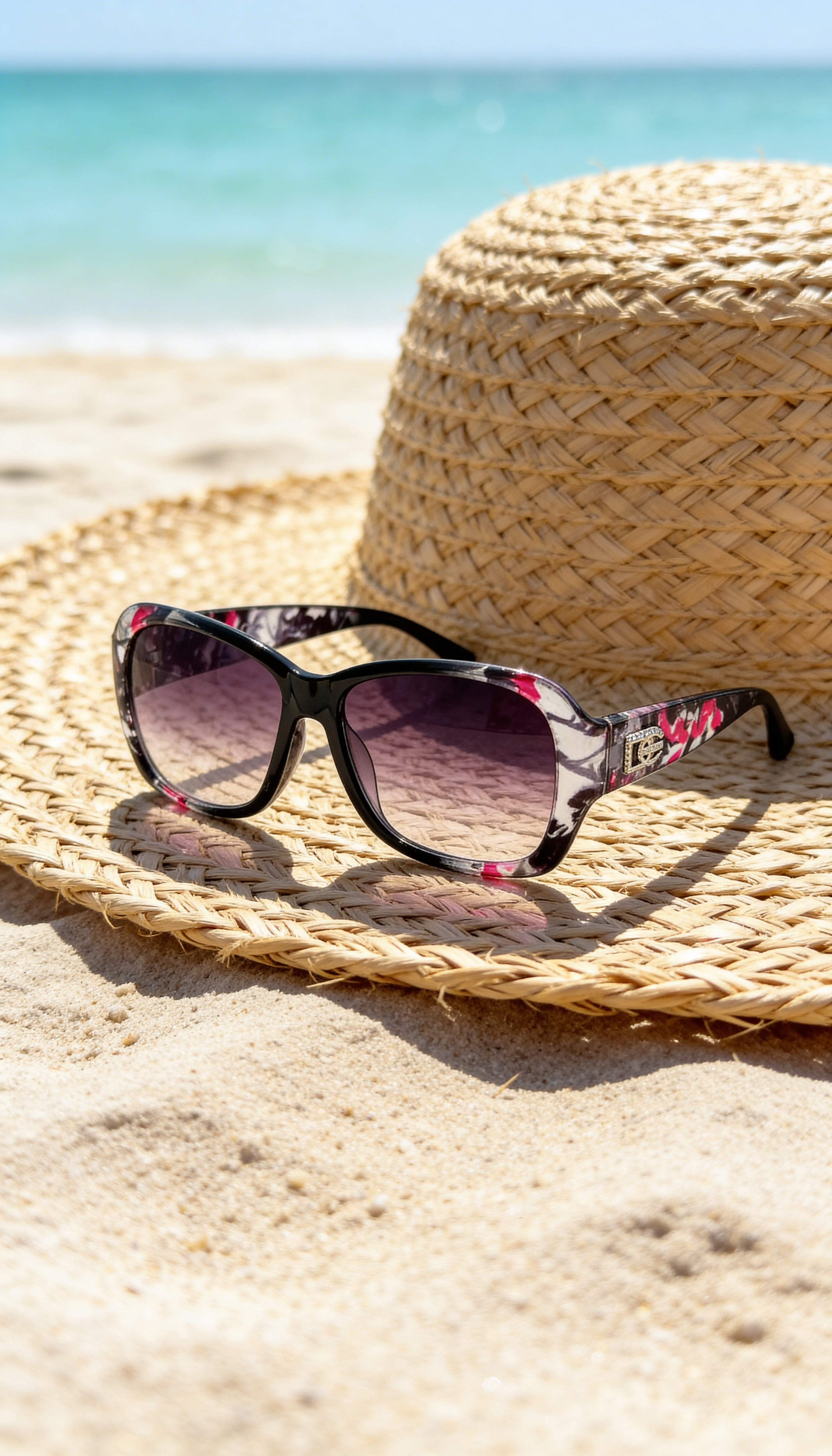 Sonnenbrille in Retro-Look, verschiedene Farben