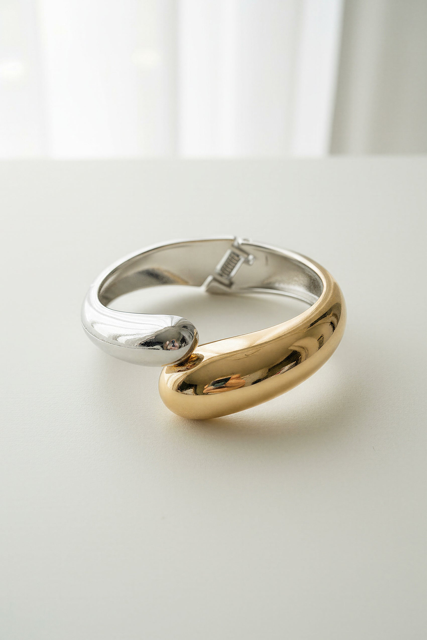 Armreif, gold und silber