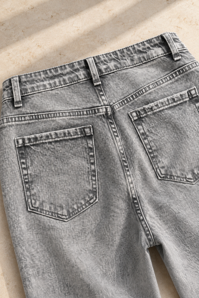 Jeans Straight Leg - Vintage grey