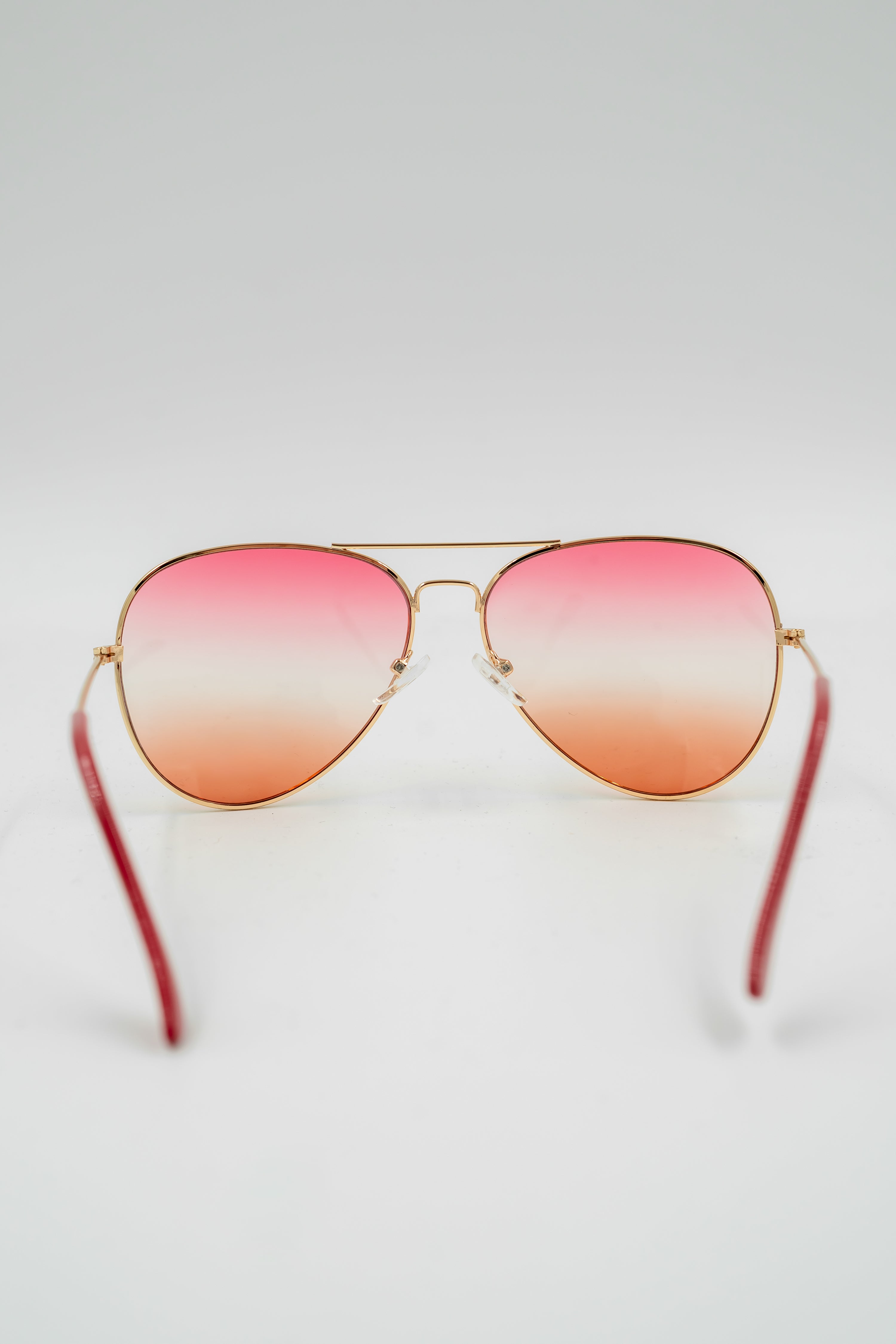 Pilotenbrille Goldie, gold-pink-orange