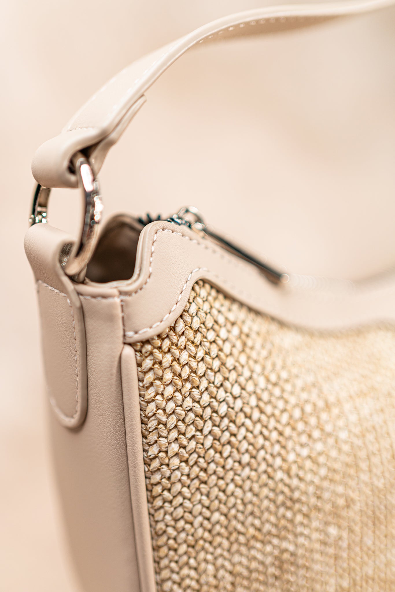 Handtasche Valencia in Oatmeal Beige