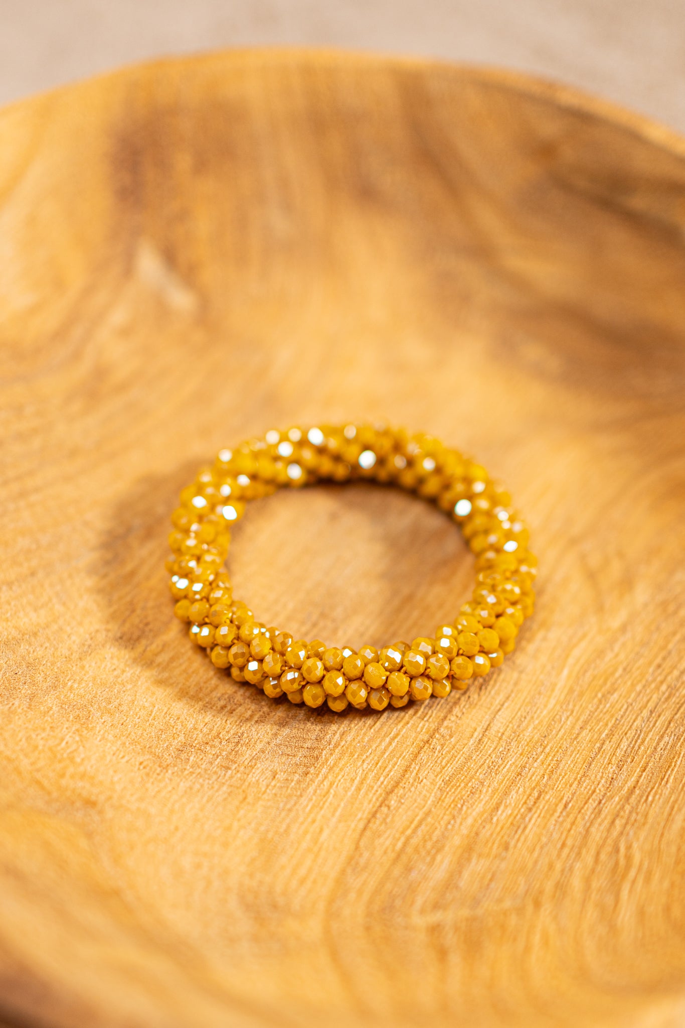Armband Almagro in Senfgelb