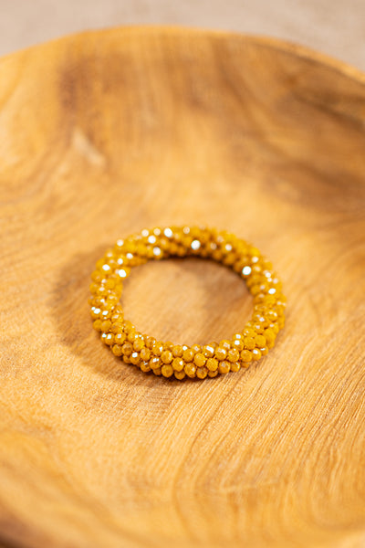 Armband Almagro in Senfgelb