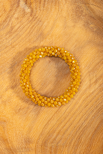 Armband Almagro in Senfgelb