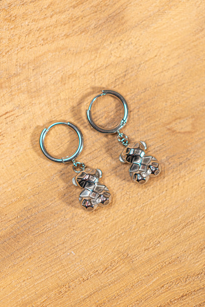 Ohrringe Silver Bears