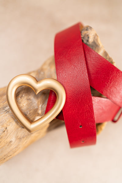 Gürtel Blanes in Rot