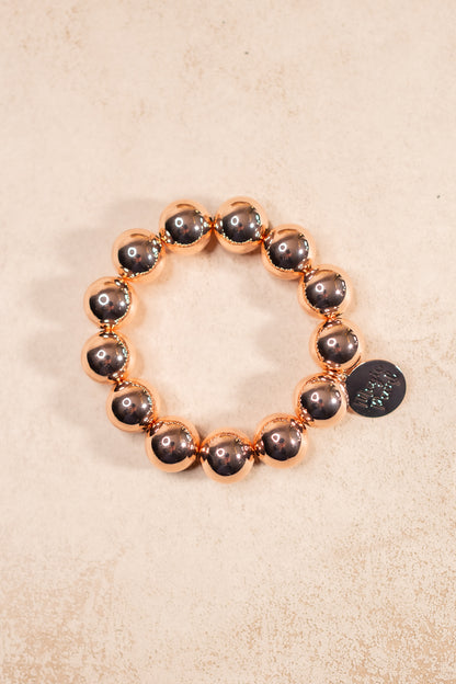 Perlenarmband Made with Love