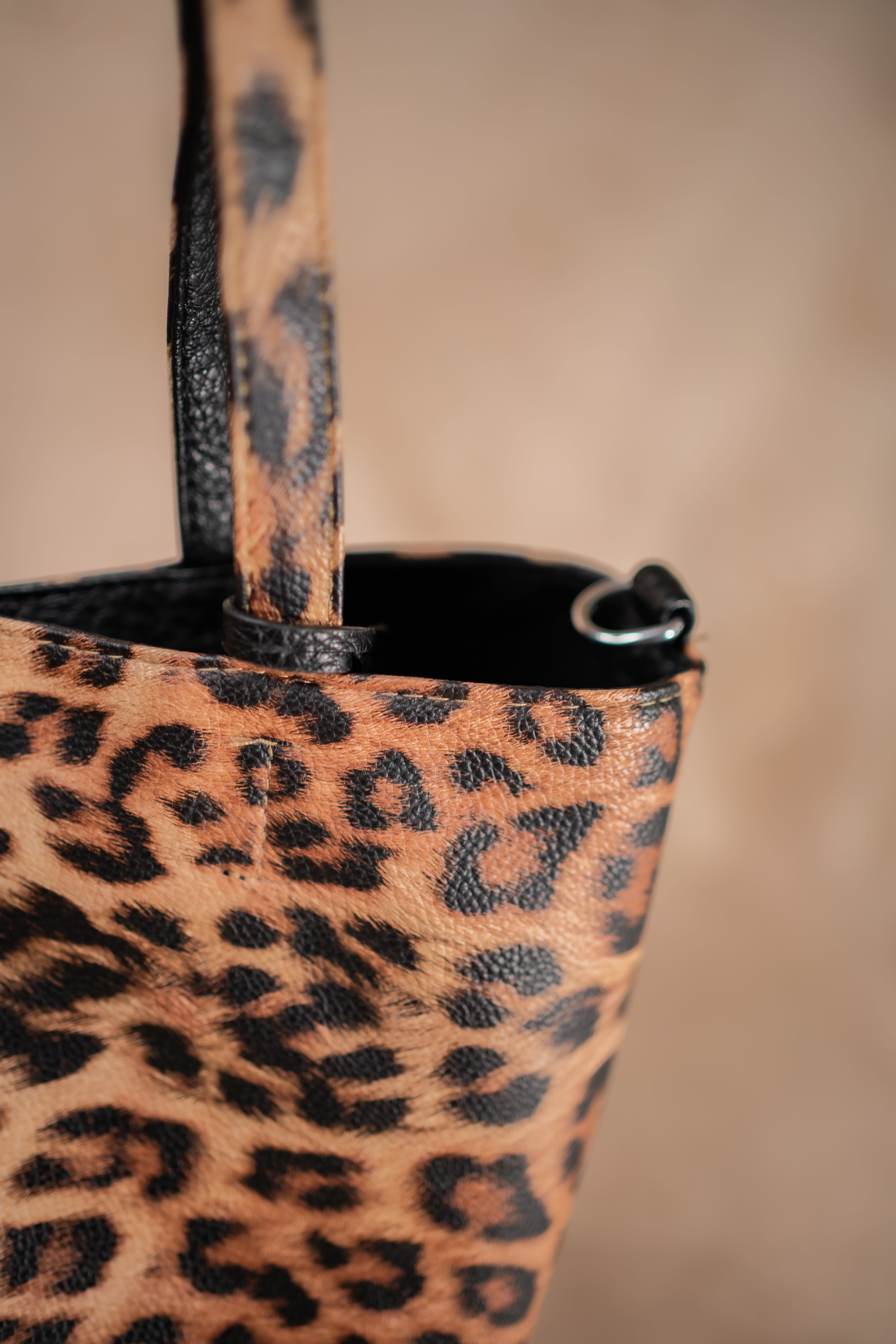 Shopper Wendetasche, Leo-Black