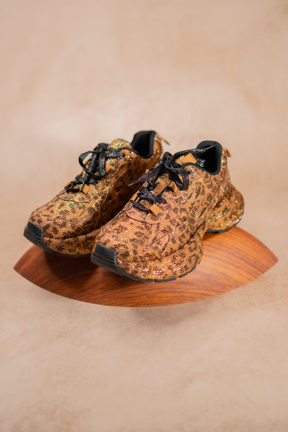 Sneaker Glitter Leo