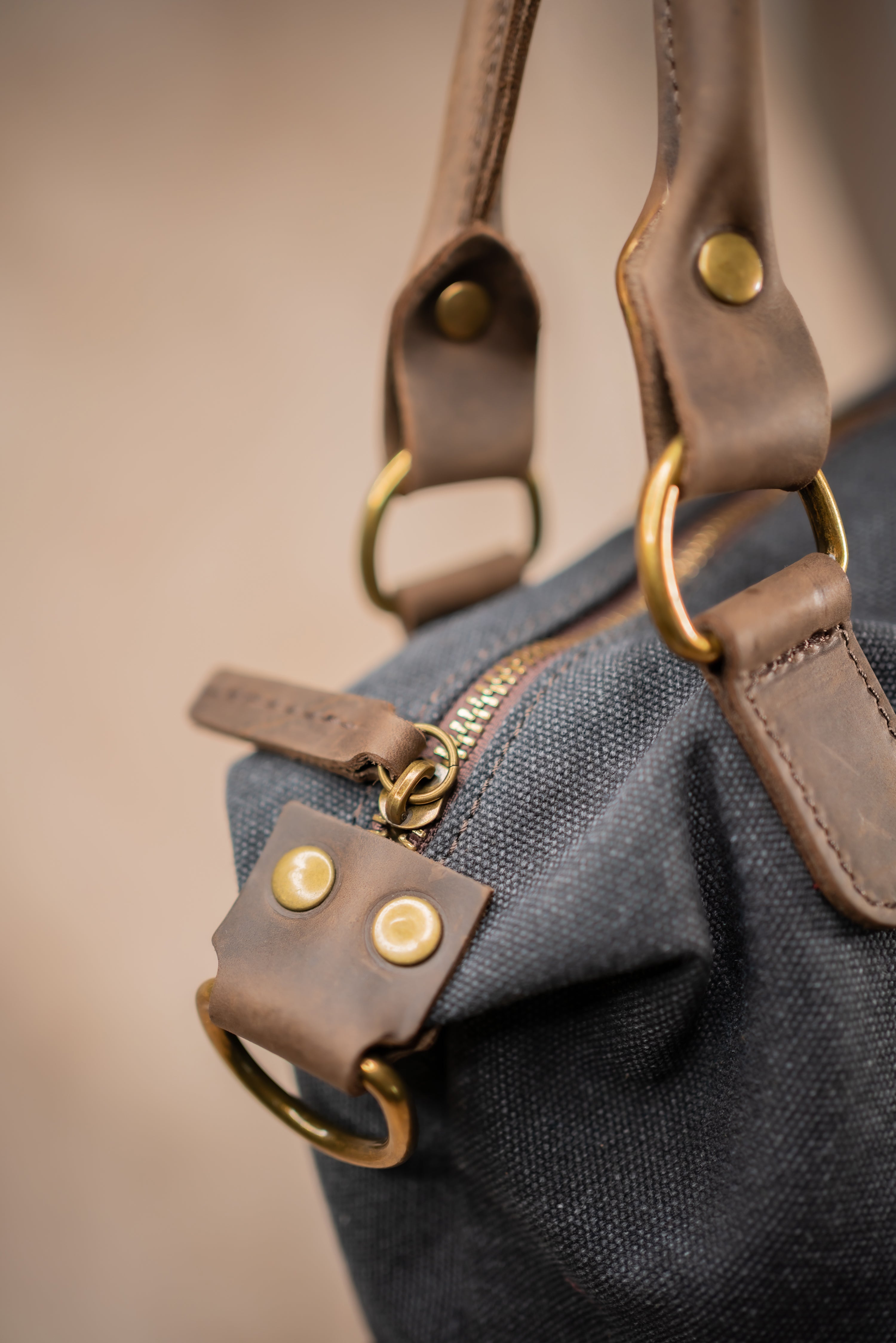 Canvas Tasche im Vintage-look