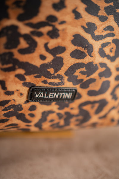 Schultertasche Leo-Print