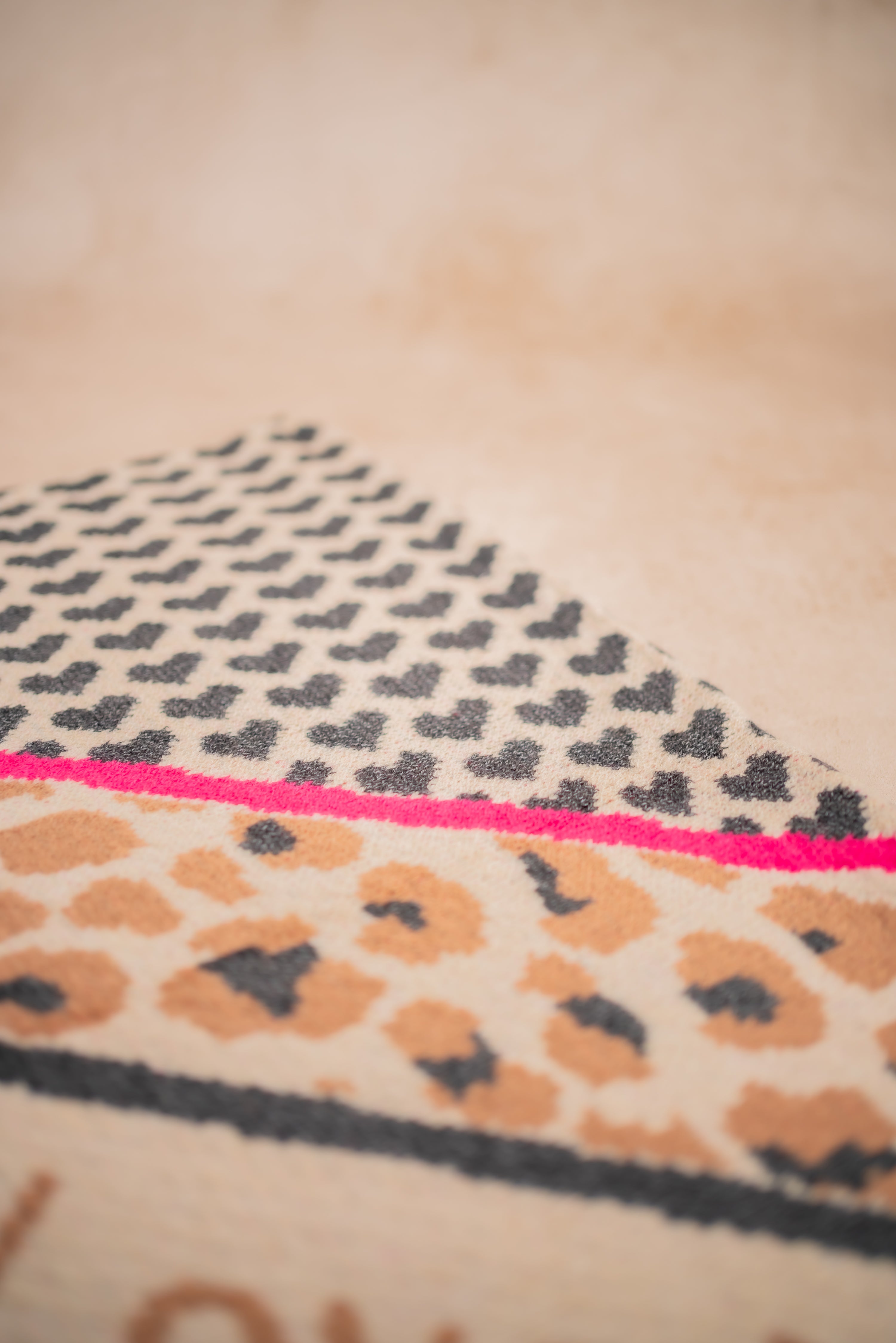 Dreiecksschal mit Print